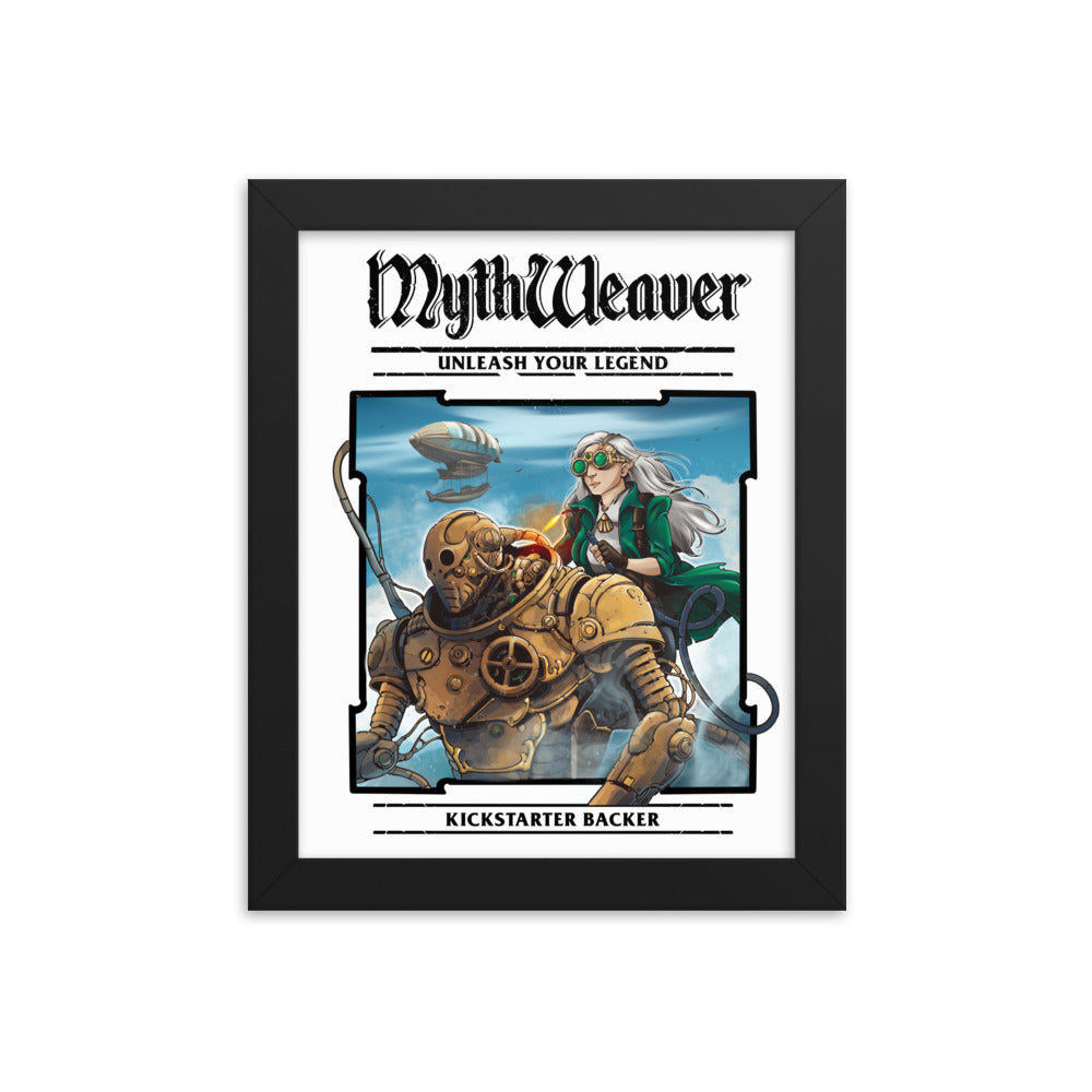 Certified MythMaker Framed poster