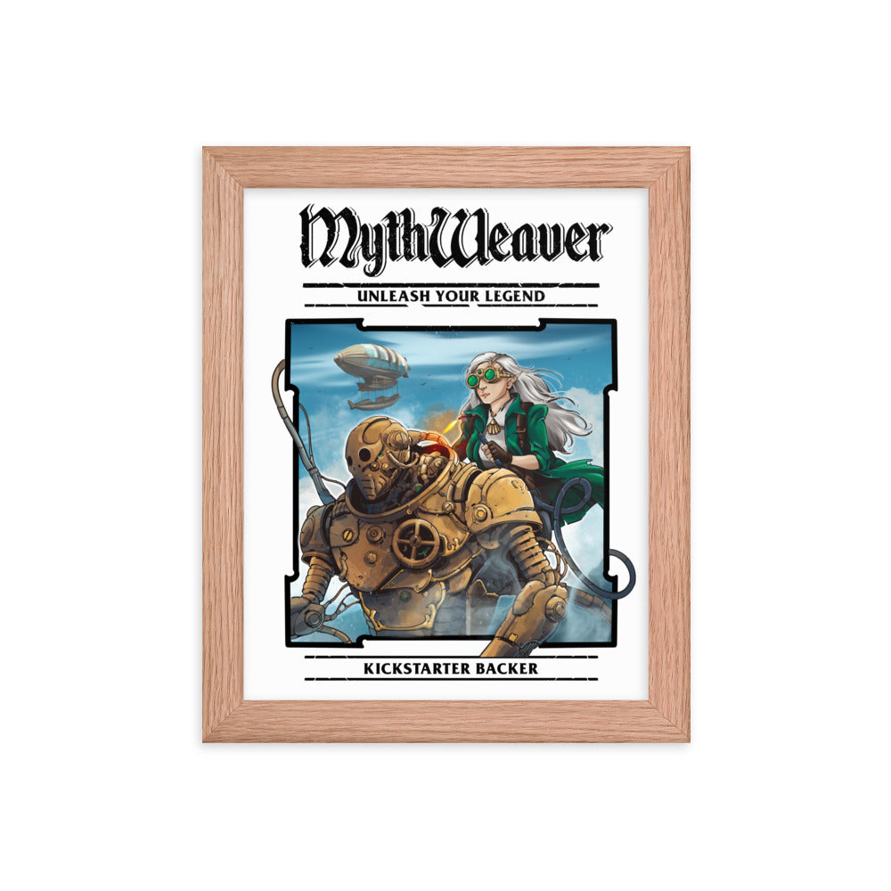 Certified MythMaker Framed poster