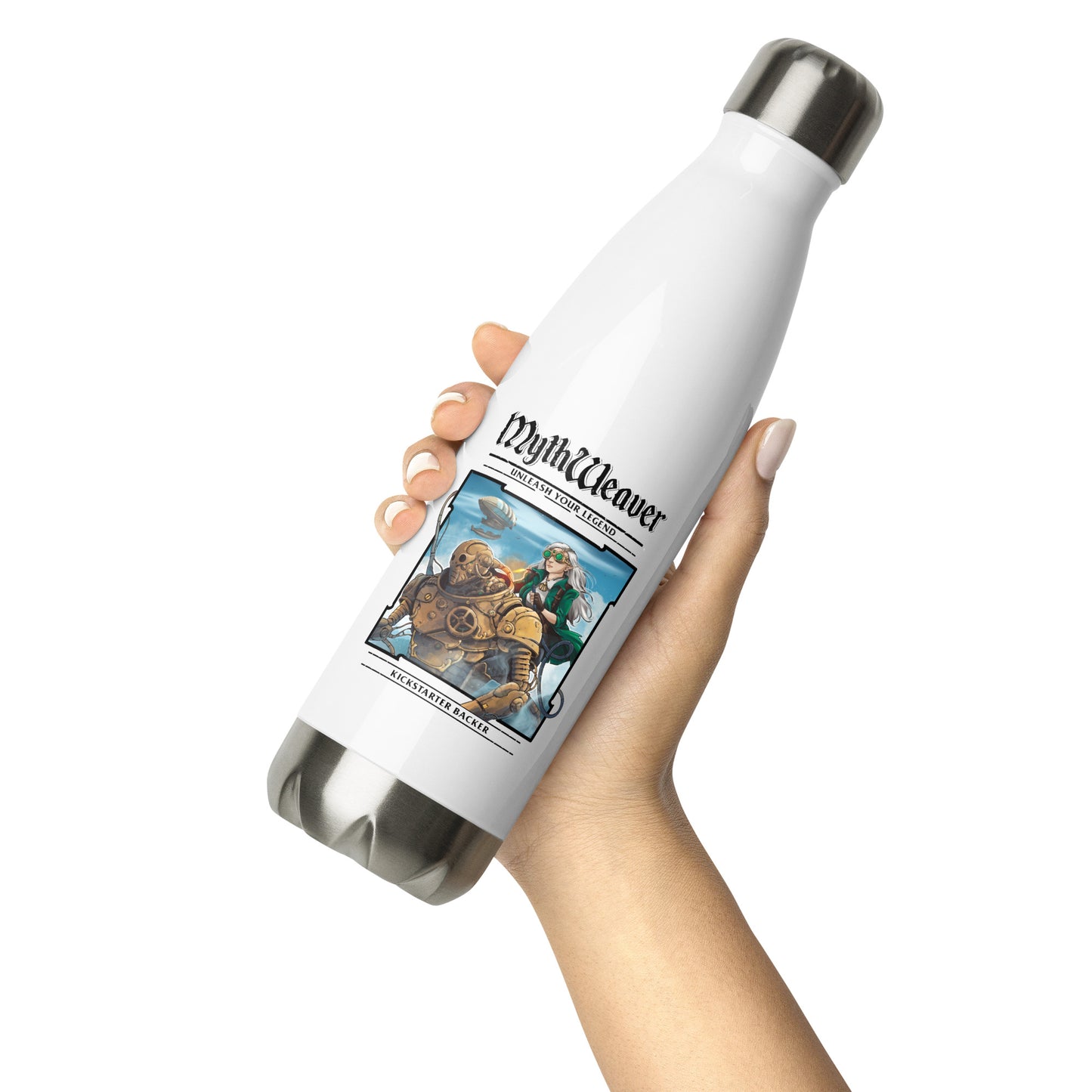 Stainless steel water bottle